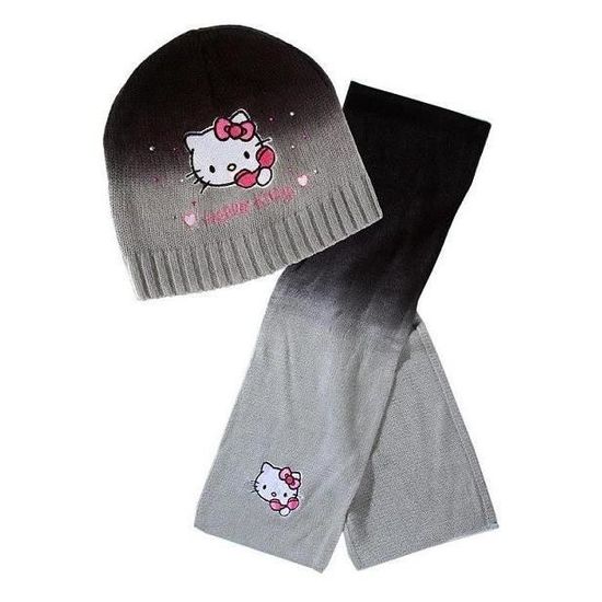 CASQUETTE,Black-55-60cm Adjustable--Bonnet en laine tricoté pour femmes