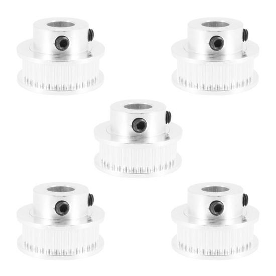 Mxzzand Roue synchrone en aluminium Roue Synchrone Poulie de