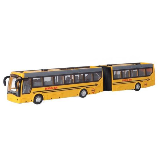 Rouge - Modèle de bus télécommandé avec lumière réaliste pour enfants, 1-30G, City Express, Haute vitesse, 4