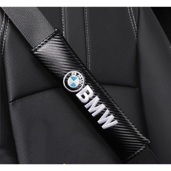 2pcs Housses pour ceintures de sécurité-housse protection harnais d'épaule pour BMW