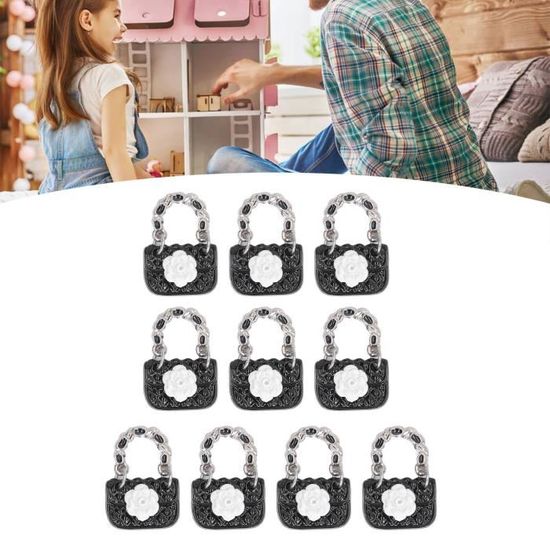 Lot De 10 Mini Coussins Roses Pour Canapé De Maison De Poupée échelle 1/12 - 11