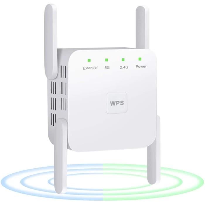 Répéteur wifi 5 ghz extension wifi sans fil amplificateur wifi 1200 mbps 802.11n amplificateur
