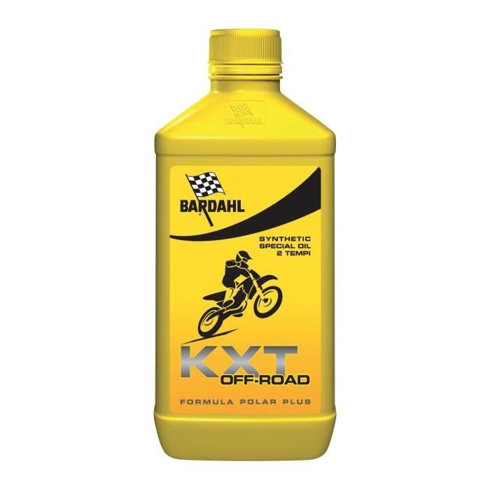 BARDAHL Huile moteur pour moto 2 Tps KXT Off Road SAE50 - 1 L
