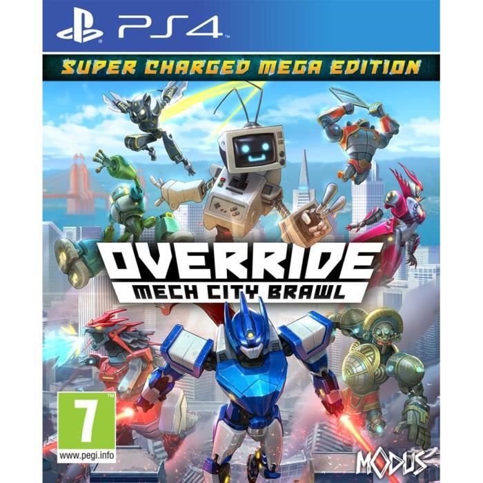 Just For Games Override : Mech City Brawl - Super Charged Mega Edition Jeu PS4