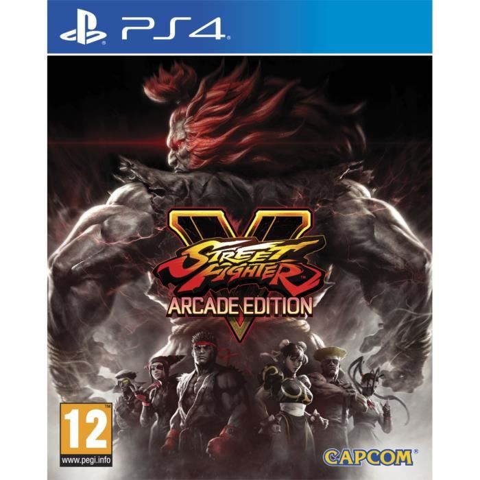 Jeu De Combat Street Fighter V - Arcade Edition - PS4 - Capcom - Nouveaux Personnages Et V-Trigger