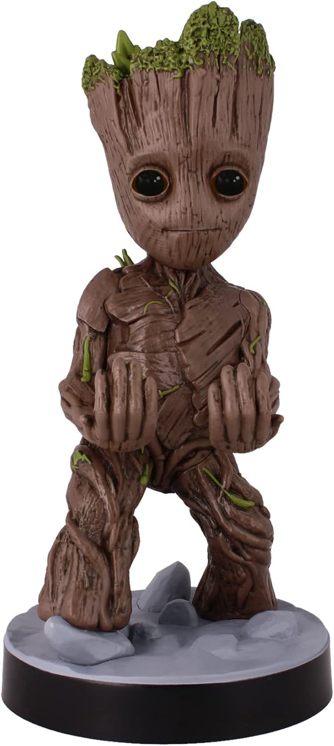 Figurine Toddler Groot Support & Chargeur pour Manette et Smartphone Exquisite Gaming