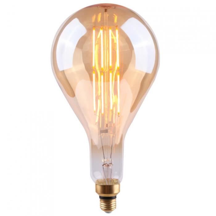 Ampoule à LED géante E27 8W Equi.40W 500lm Dimmable Gold 15000H