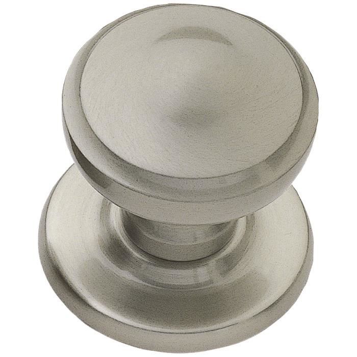 ALPERTEC Pommeau Victorian en laiton - Ø 70 mm - Nickel mat