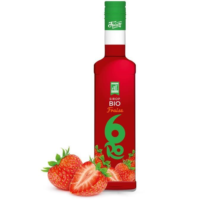 Sirop de fraise FRUISITE BIO 50 cl