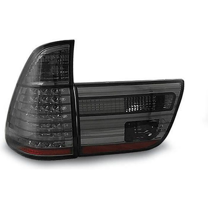 Paire de feux arriere BMW X5 E53 99-03 fume led