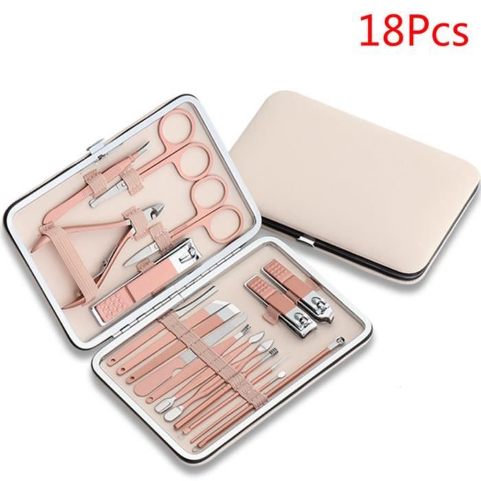 Outils Nail Art, Kit Pedicure, Trousse De Coupe-ongles De Voyage, Outils De Soins De Pédicure, Trousse De Toilettage