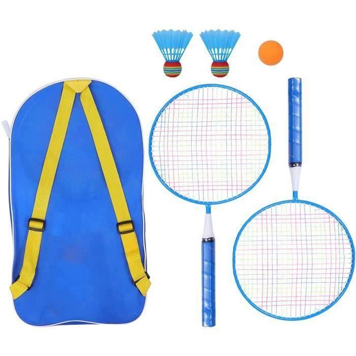 RAQUETTE DE BADMINTON BESPORTBLE 6Pcs Enfants Ensemble de Raquette de Badminton Enfants Raquette de Badminton Sac de Rangement de216