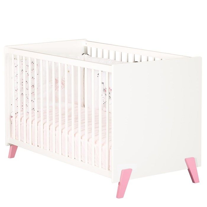 Babyprice - JOY ROSE - Lit Bébé 120 x 60