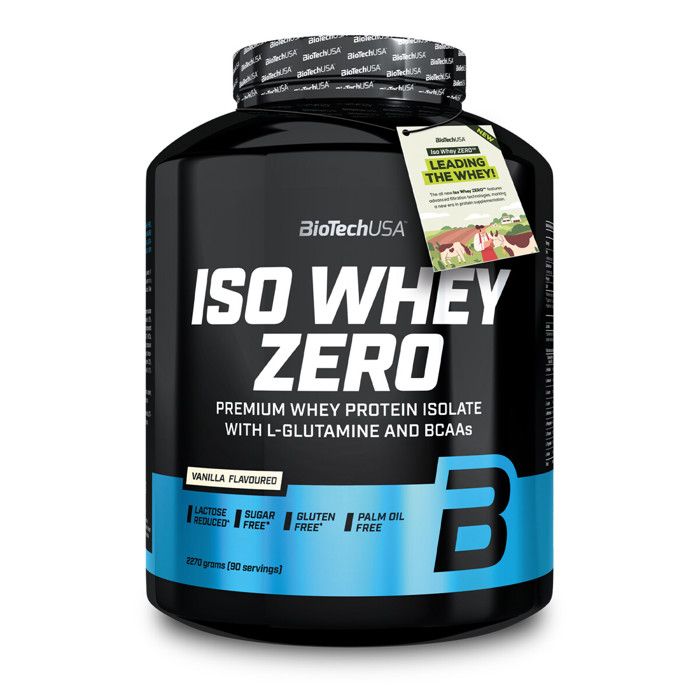 Biotech USA Iso Whey Zero Vanille 2.27 kg