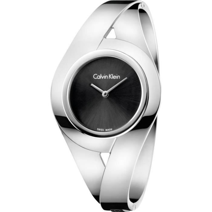 Calvin Klein SENSUAL K8E2M111 Montre Bracelet pour femmes Bracelet Manchette