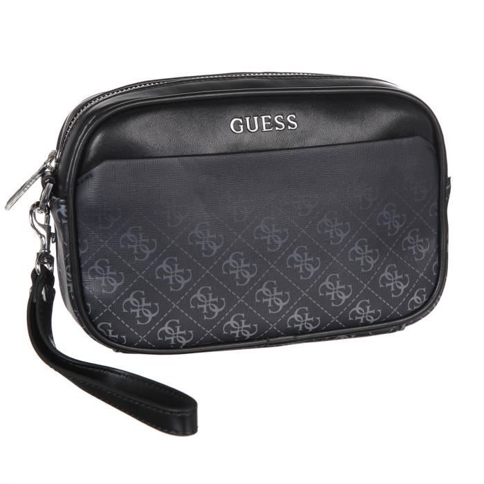 GUESS Trousse de Toilette Bleu Marine Homme