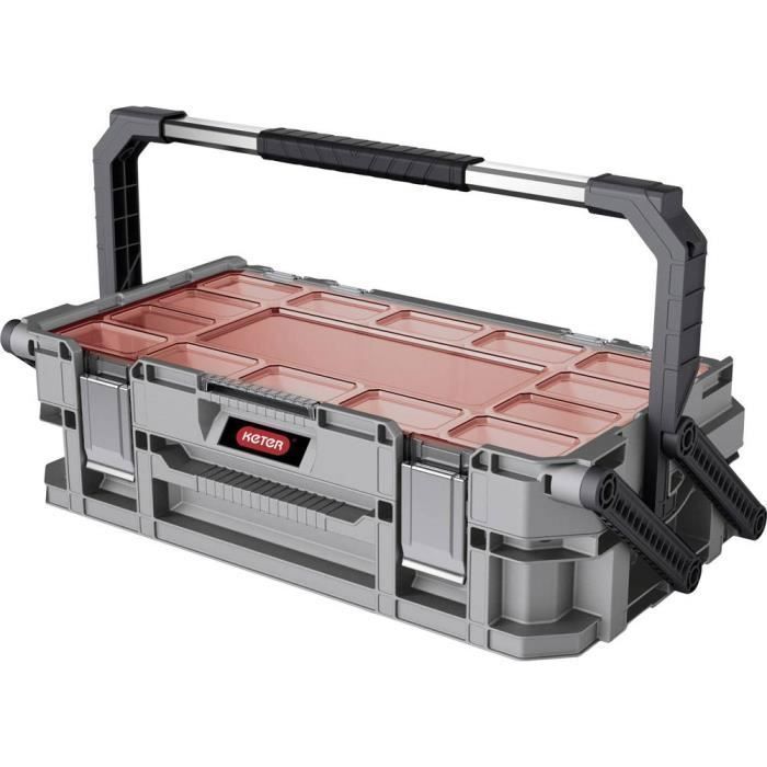 BOITE DE RANGEMENT - BAC DE RANGEMENT OUTILS (VIDE) - Boîte de rangement KETER Connect 240569 (l x h x p) 560 x 160 x 320 mm 1 pc(s)