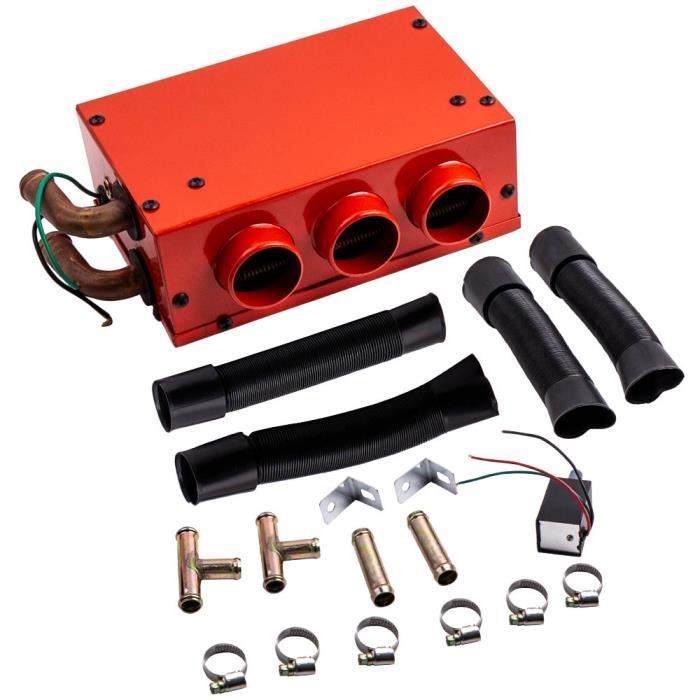 Chauffage de Voiture Universel 12V 80W Dégivreur Portatif Antibuée Chauffage Rapide