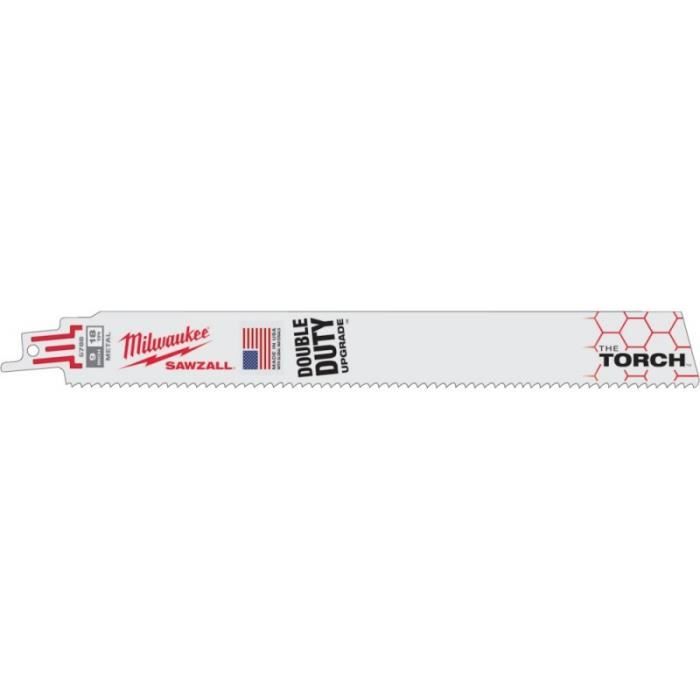 Lame scie sabre métal a5 TORCH 150x2,5mm Milwaukee