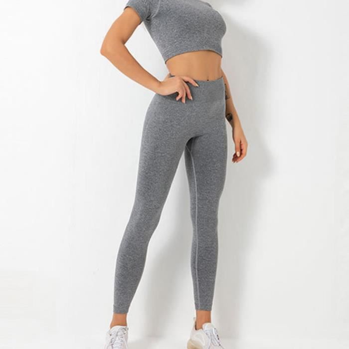 SURVETEMENT Femme - Pantalon de yoga anti-humidité Pantalon de fitness sport - Gris GT™