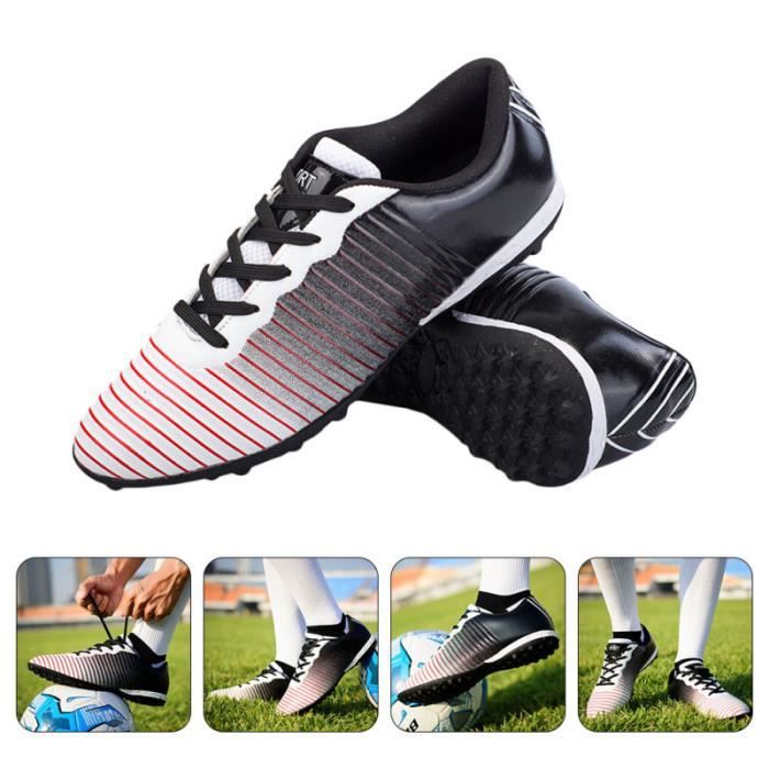 1 paire de chaussures de football pour enfants, Chaussures d'Entraînement De Football, Andédérapantes Pour Enfant