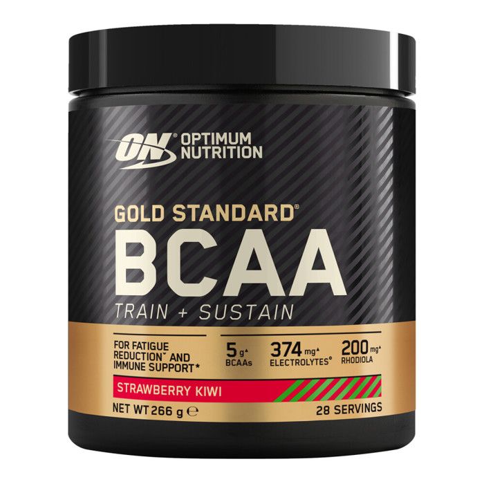GOLD STANDARD BCAA™TRAIN & SUSTAIN (266 g) - Strawberry et Kiwi