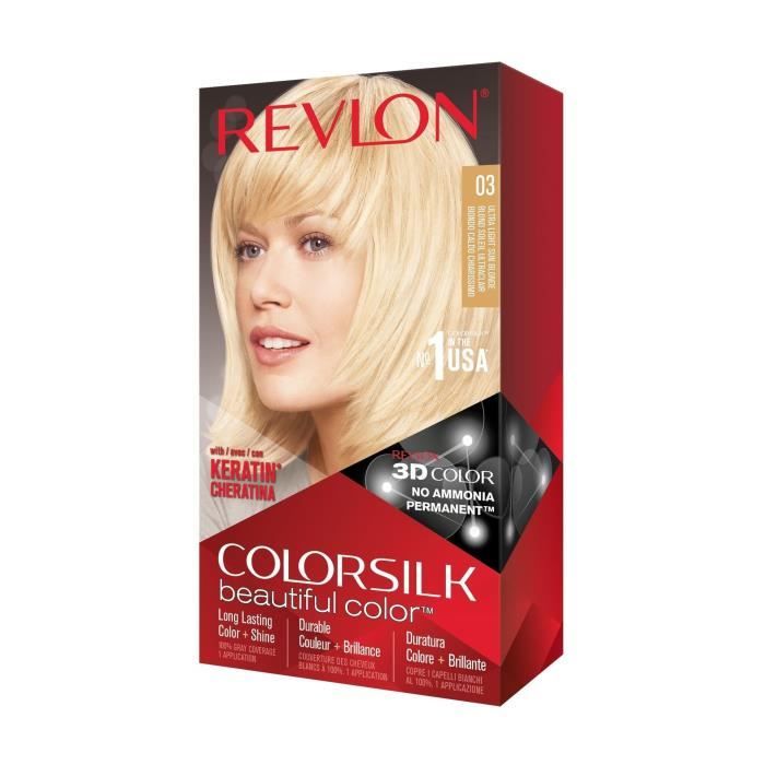 COLORSILK Coloration N°03 - Blond ultra clair - 59,1 ml