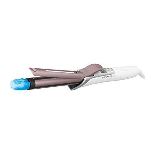 Rowenta - Rowenta Steam Curler CF3810 Fer à boucler 25 mm avec écran LCD, revêtement cachemire Keratin et huile d'argan, hydraboost