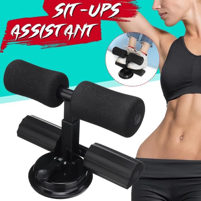 TEMPSA Ménage Assistant Sit-Ups Outil Type D'aspiration Abdominale Outils D'exercice Fitness 4 Niveaux Réglable Durable
