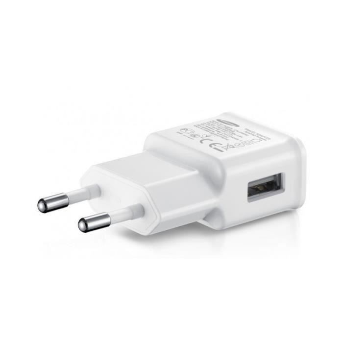Chargeur secteur Blanc Samsung Galaxy J5