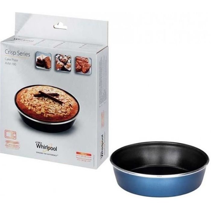 MOULE CRISP 19 CM AVM190 POUR MICRO-ONDES WHIRLPOOL * 480131000081 - AVM190 - AVM138 - AVM123