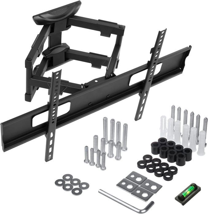 Maclean MC-414 Support pour TV ou moniteur max. VESA 200x200 23-43 30kg noir