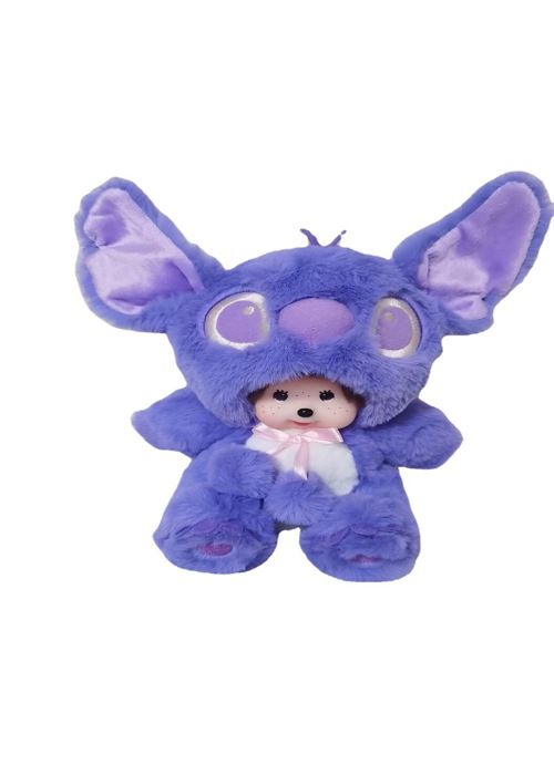 niannyyhouse Grenouillère en peluche avec couleurs contrastées - 10 cm à 15 cm et 20 cm - Bleu - 1 Poupée en peluche de 10 cm à 15 cm et 20 cm