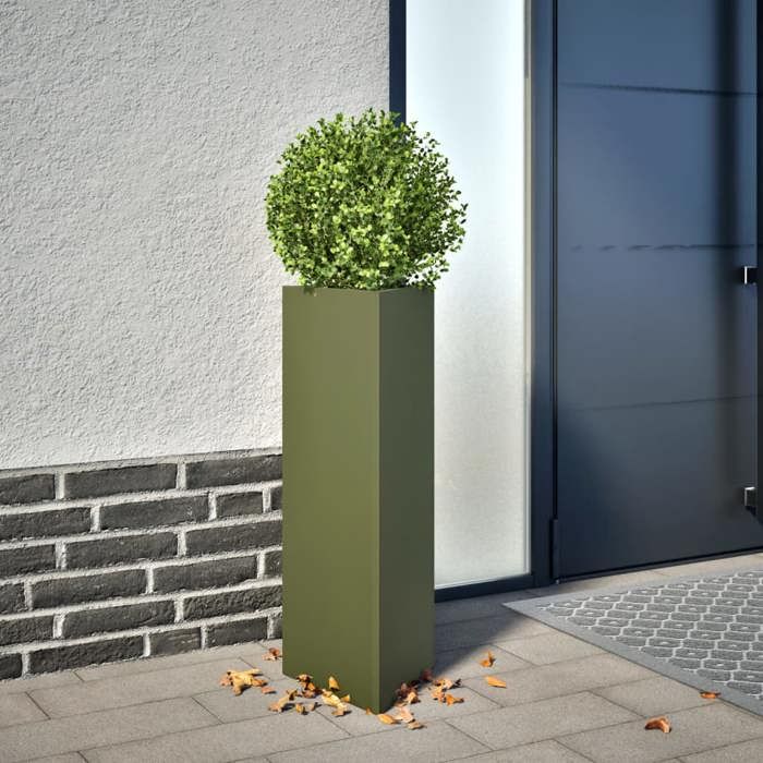 vidaXL Jardinières triangulaires 2 pcs