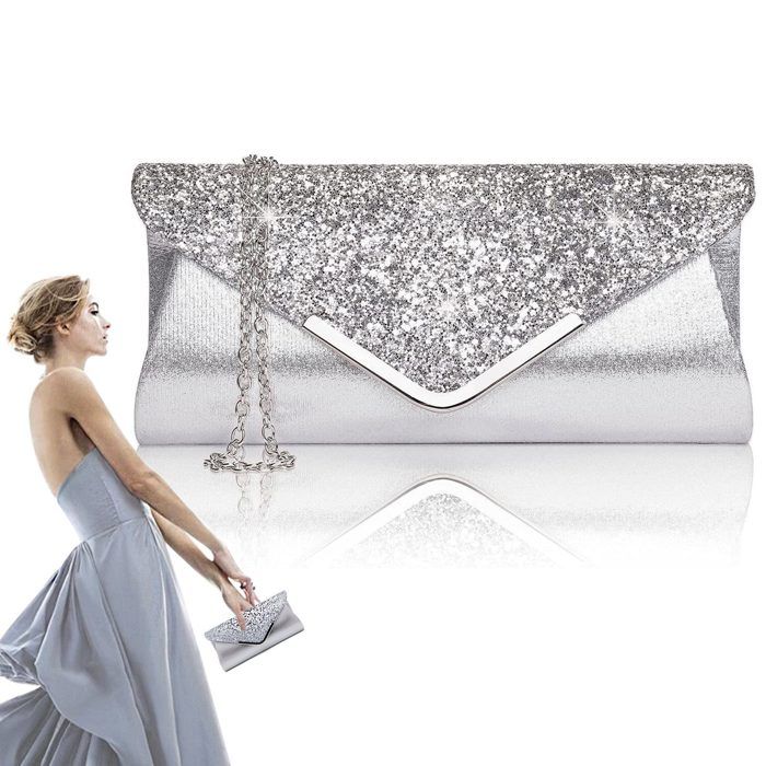 Sac de soirée pochette enveloppe épaule sac à bandoulière avec