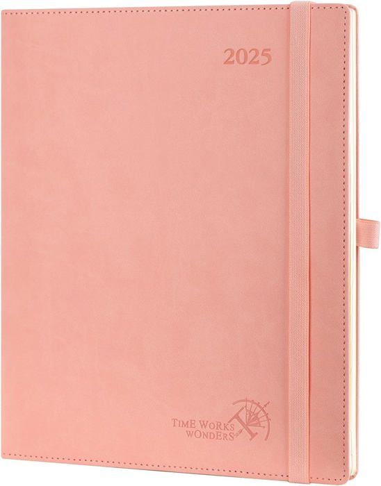 Miquelrius Agenda Semainier 2026 Format A6+ (117 X 182 Mm), Couverture Cartonnée Plastifiée, Spirale Et Fermeture élastique, Planning Hebdomadaire, Papier 80 G/m², Catalan-EN-PT, Graphite