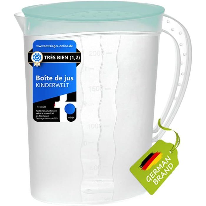 1.5L - Pichet à Eau En Acier Inoxydable, Récipient De Protection Contre