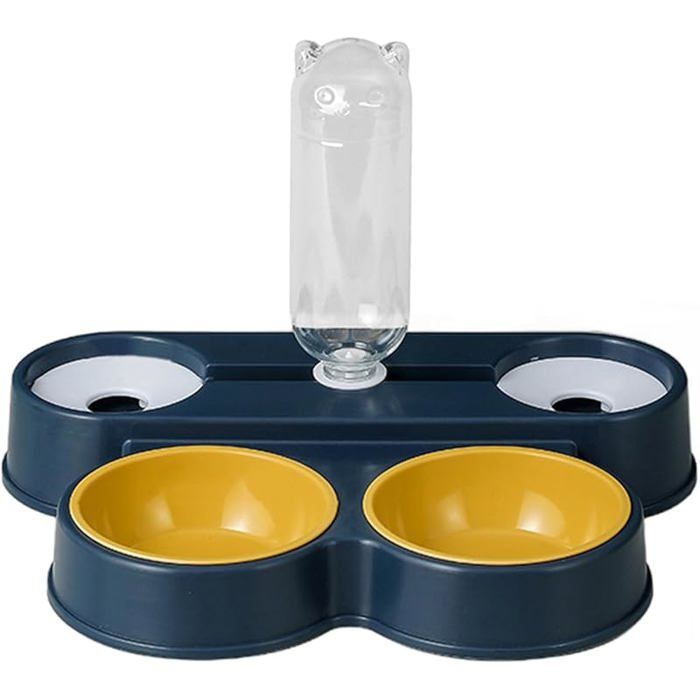 Meilleurs prix pour nourriture 4 en 1 pour chats et chiens - Double distributeur  eau - Gamelle lente - Fournitures pour chiens de D