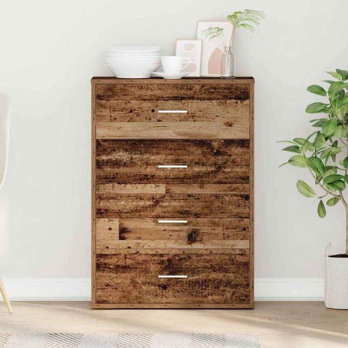 Buffet - bahut - enfilade Vidaxl Buffet Bois ancien 60 x 31 x 84 cm Bois dingénierie