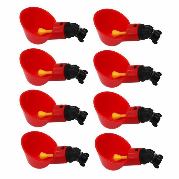 8 abreuvoirs automatiques poules plastique distributeurs eau pour poussins cailles canards oiseaux 8 abreuvoirs automatiques poules plastique distributeurs eau pour poussins cailles canards oiseaux