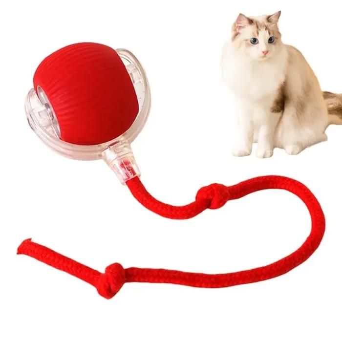 Rolling Ball Jouet interactif pour Chat Boule électrique Automatique Rechargeable Balle Interactive pour Chien avec lumière Rolling Ball Jouet interactif pour Chat Boule électrique Automatique Rechargeable Balle Interactive pour Chien avec lumière