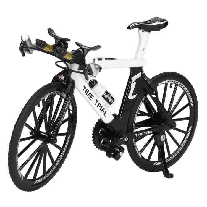 Mini Vélo De Doigt 1:8 – Pliable, Ultra Réaliste, Rouge – Super Déco Et Cadeau