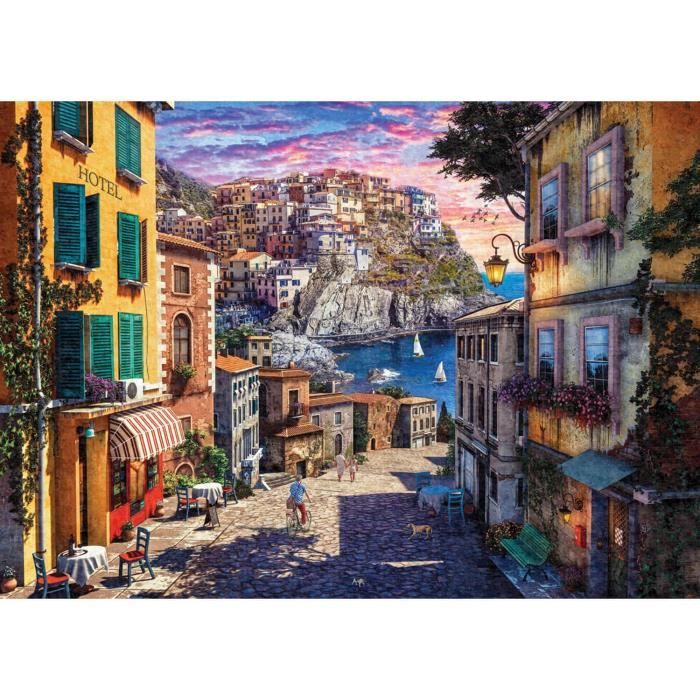 Puzzle 3000 pièces - ANATOLIAN - Coucher de soleil sur la côte italienne -  Paysage et nature - Adulte - Cdiscount Jeux - Jouets