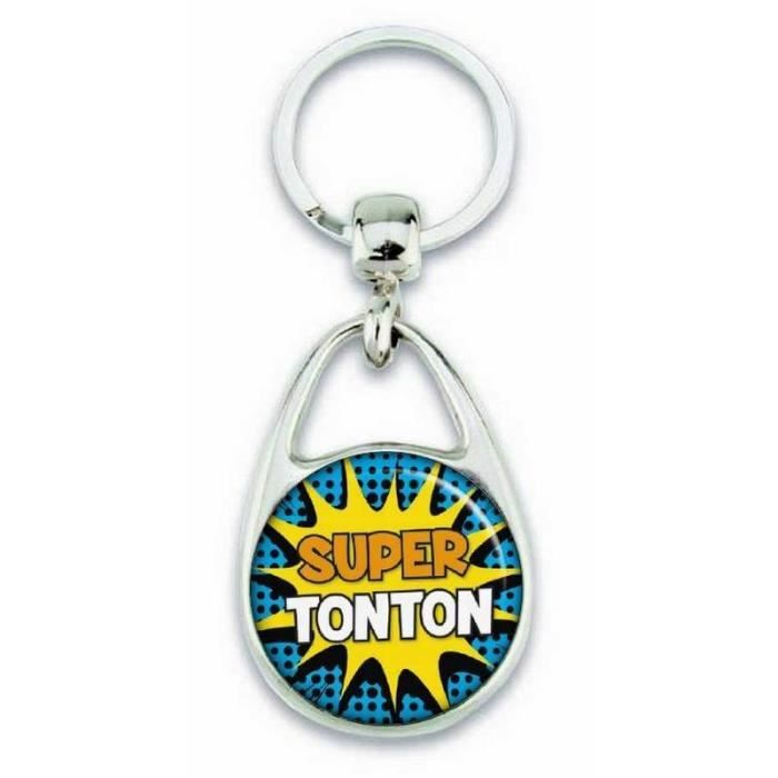 Porte-clés Comics Angora - Super Formatrice - Métal Recto-Verso - Cadeau Pop Culture