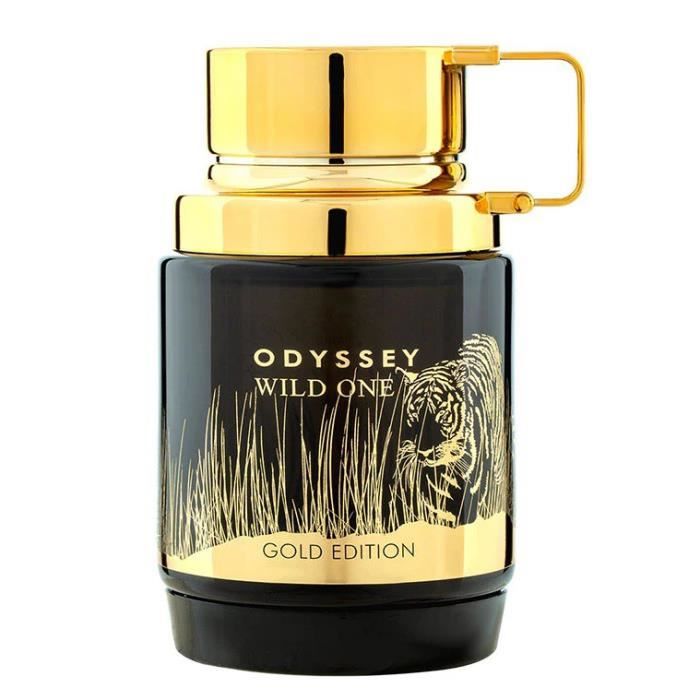 Eau de Parfum - ARMAF - Odyssey Wild One Gold Edition - 100 ml - Masculin - Ambré Épicé