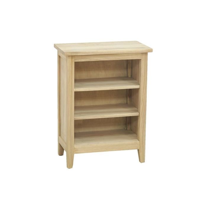 Meuble étagère - AUBRY GASPARD - 3 niveaux - Bois massif - Blanc - Contemporain Meuble étagère - AUBRY GASPARD - 3 niveaux - Bois massif - Blanc - Contemporain