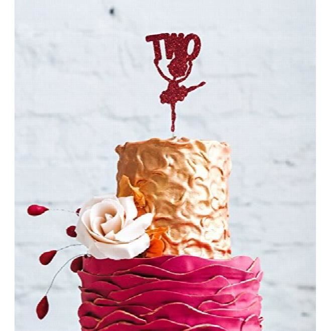 Danse Ballerina Gateau Numero Topper Tenir Deux 2eme Anniversaire Forme De Gateau Grand 3mh44g Cdiscount Beaux Arts Et Loisirs Creatifs