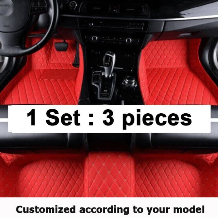 Tapis de sol de voiture en cuir pour Honda Fit Jazz,pièces intérieures  lea,polymères de tapis de luxe,accessoires - LHD RCD[D85] - Cdiscount Auto