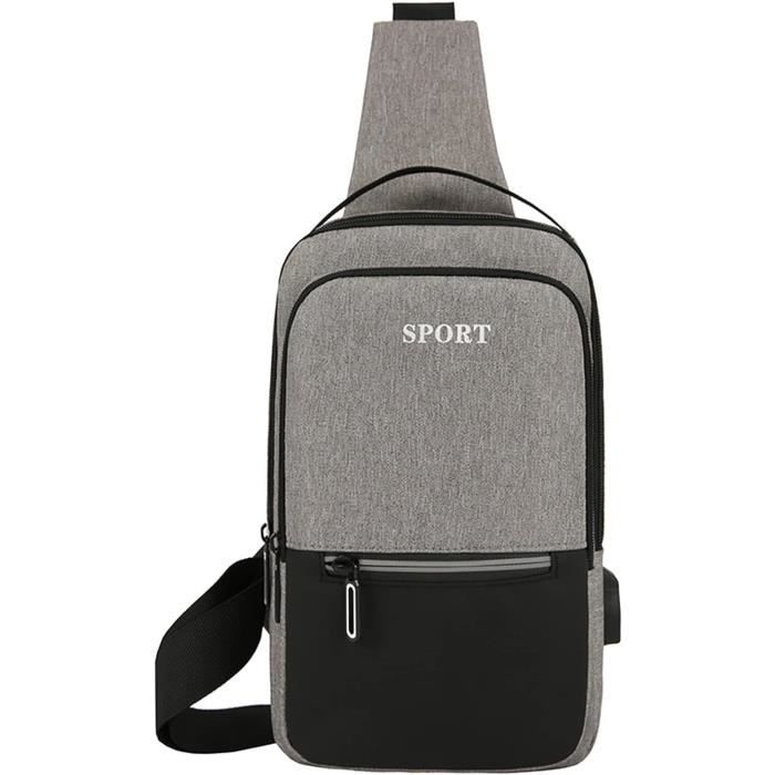 Sac Banane étanche Grande Capacité – 4 Poches Zippées, Réglable, Pour Sport Et Voyage