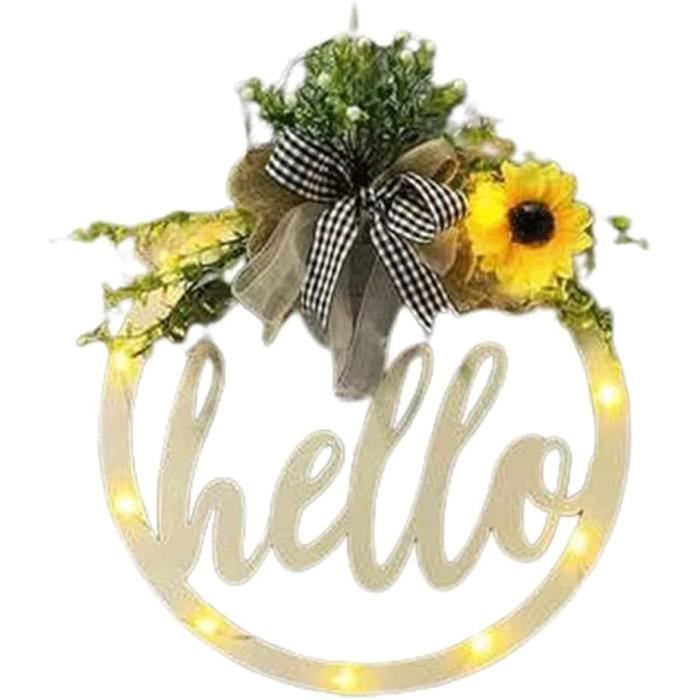 Couronne De Noël Couronnes De Noël Avec Guirlandes Lumineuses Couronnes